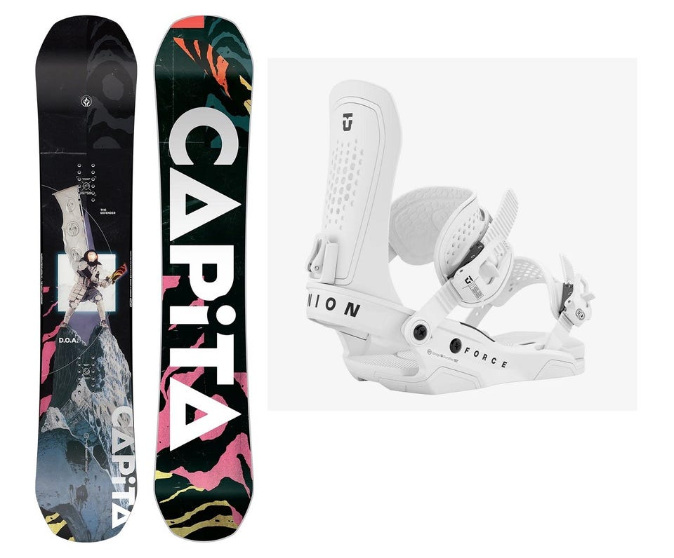 CAPITA D.O.A × UNION FORCE Capita DOA & Union Force Snowboard Package | Robin Hood