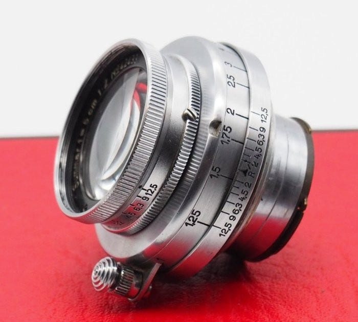 d*3様 77Ernst Leitz Wetzlar Summar 5cm f/ Leitz Summar f=5cm 1:2 Primeobjektiv | FINN-torget