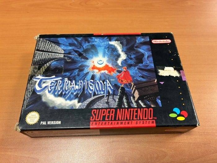 Nintendo Snes Terranigma – Super Nintendo PAL (UKV box ESP