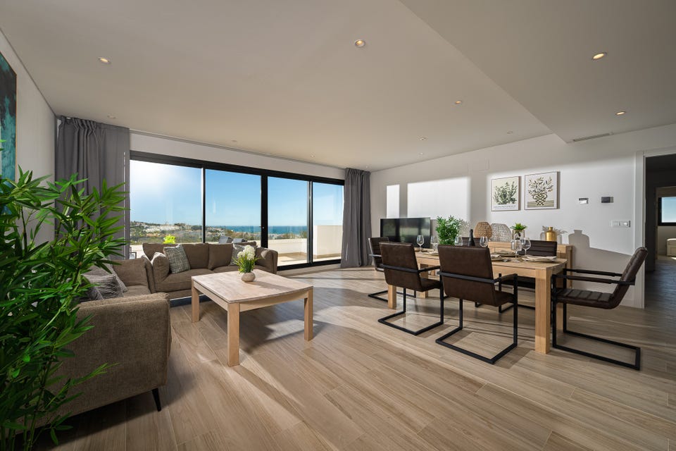 La Cala de Mijas · Romslig sørøstvendt 4-roms leilighet med panoramautsikt – Navigolf Suites, La Cala de Mijas – bilde 2