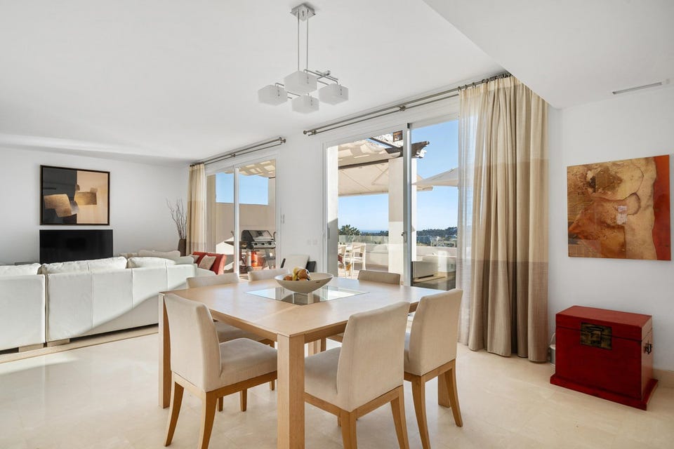 Eksklusiv 3-soveroms duplex-penthouse - Panoramautsikt over Middelhavet, La Concha og golfbanene, med takterrasse – bilde 3