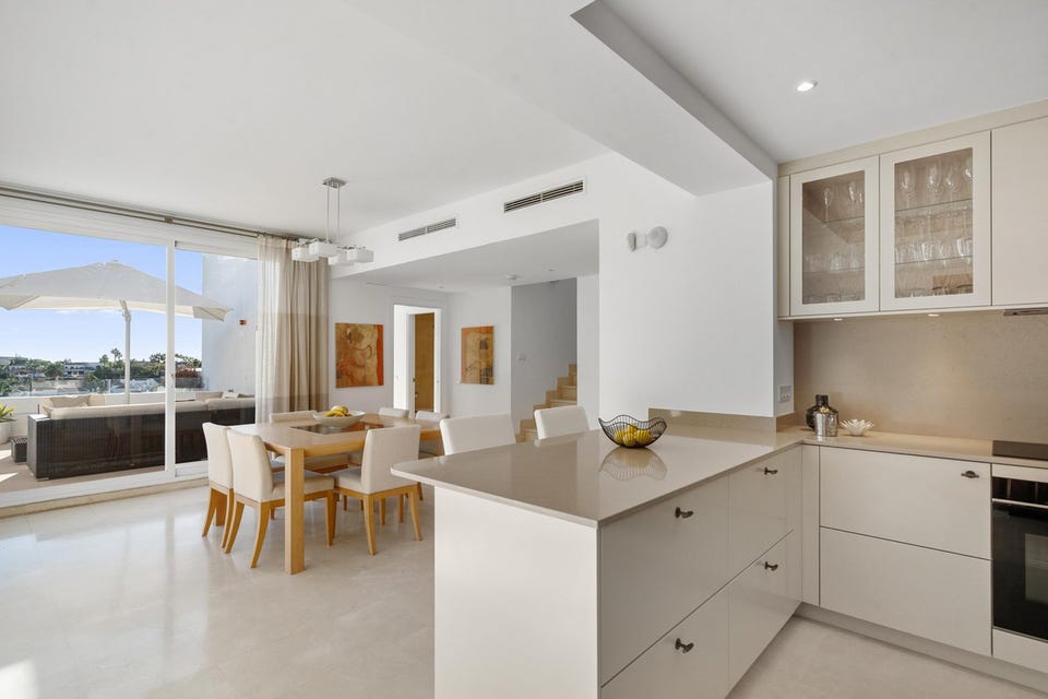 Eksklusiv 3-soveroms duplex-penthouse - Panoramautsikt over Middelhavet, La Concha og golfbanene, med takterrasse – bilde 4