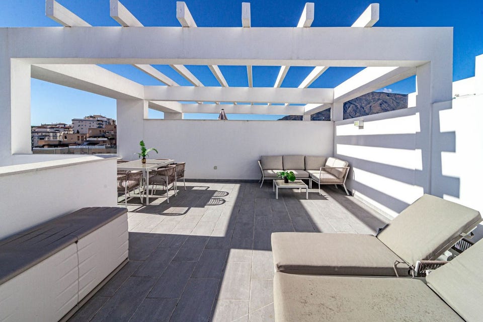 Estepona - Moderne 2-soveroms penthouse midt i sentrum, gangavstand til strand, gamlebyen og marinaen – bilde 4