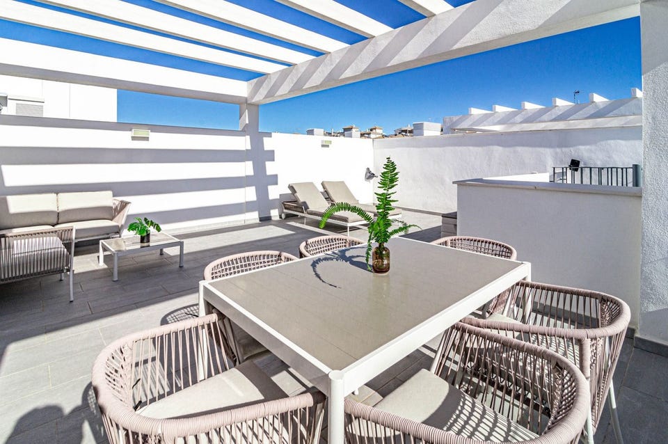Estepona - Moderne 2-soveroms penthouse midt i sentrum, gangavstand til strand, gamlebyen og marinaen – bilde 3