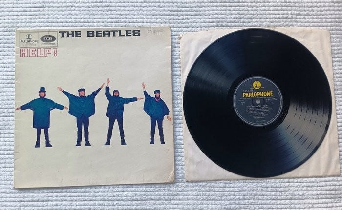 THE BEATLES HELP PMC 1255 UK MONO オリジナル盤 THE BEATLES HELP PMC 1255 UK MONO オリジナル盤 The Beatles