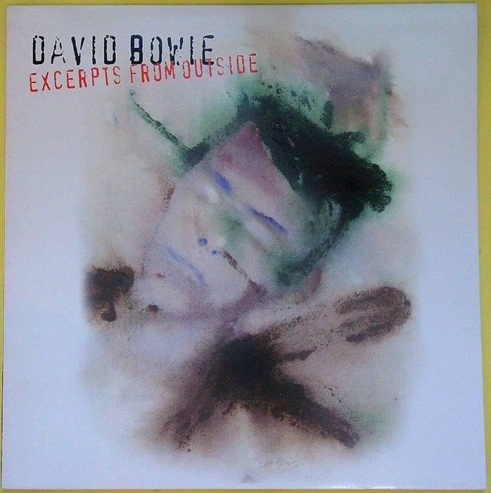 David Bowie - Excerpts From Outside (1995 1st pressing LP) - LP
