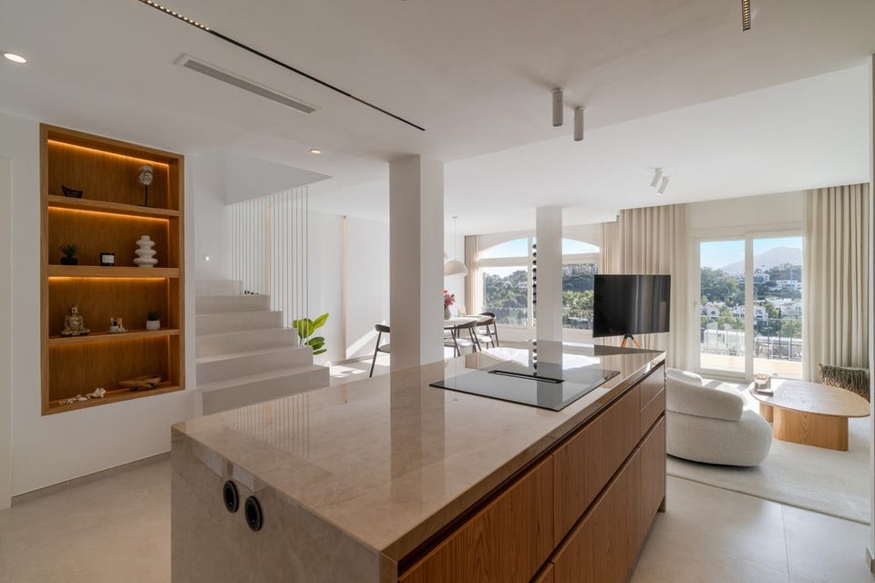 Benahavís - Eksklusivt duplex penthouse med panoramautsikt i La Quinta - 200kvm og 3 soverom – bilde 4