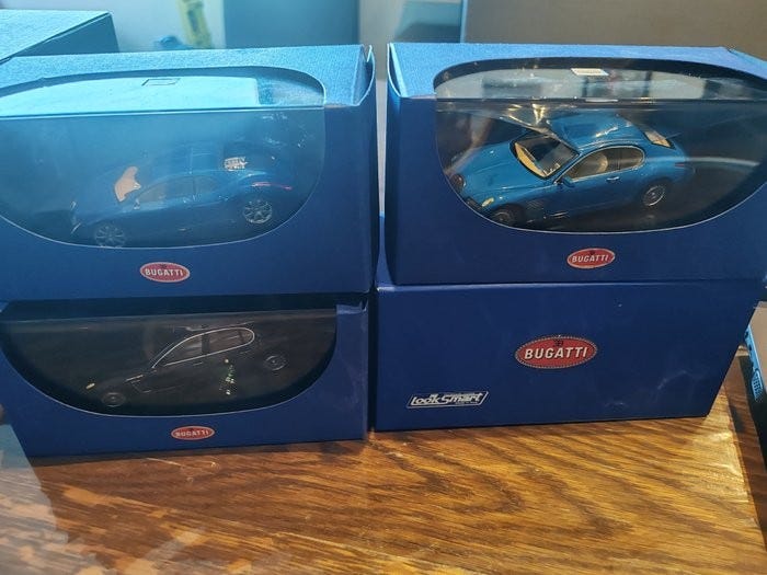 Autoart, Look Smart 1:43 - Modellbil (4) - Bugatti EB 118 Paris