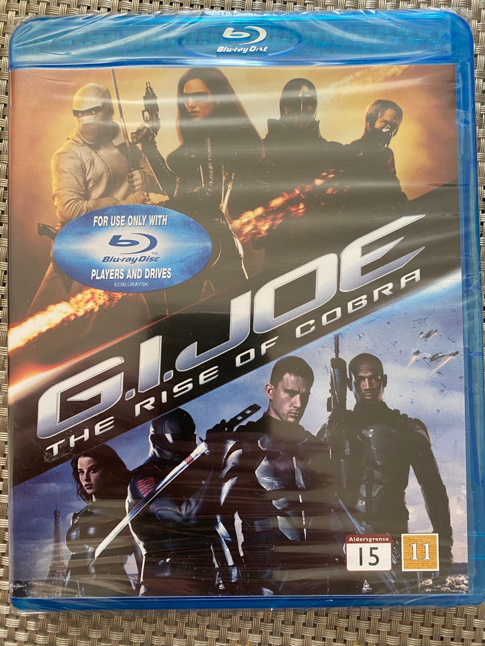 NY I PLAST THE RISE OF COBRA (2009) PÅ BLU-RAY MED