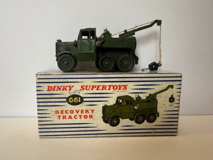 DINKY  SUPERTOYS 救援軍用トラック661 DINKY SUPERTOYS 救援軍用トラック661 Dinky Toys GB n° 661
