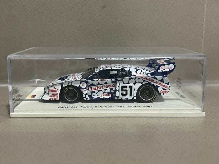 BMW M1 Turbo Zolder 1981 ミニカー Spark 1/43 Spark 1:43 BMW M1 Turbo Schintzer #51, Zolder 1981 198 of