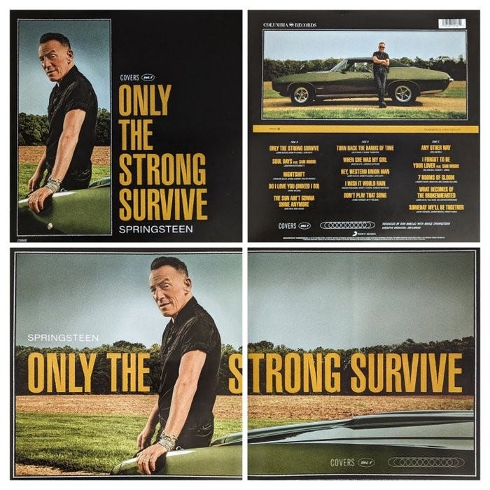 米3LP Bruce Springsteen Only The Strong Survive 19658745361 Columbia /00660 SPRINGSTEEN,BRUCE ONLY THE STRONG SURVIVE (GATE) LP