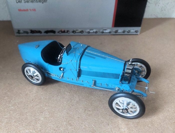 CMC 1:18 - Modellbil - Bugatti Typ 35 Grand Prix 1924 - Der