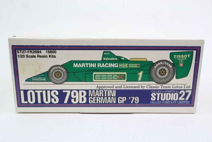 レジンキット LOTUS 79B MARTINI RACING 1/20 レジンキット LOTUS 79B MARTINI RACING 1/20 1:20 Martini