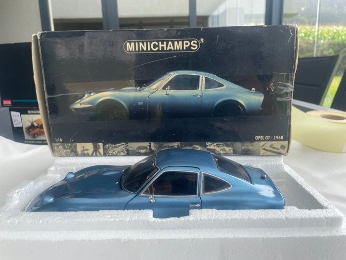オペル GT 1968 ミニチャンプス　1/18 未使用 ミニチャンプス オペル GT 1968 1/18 未使用 Yahoo!オークション
