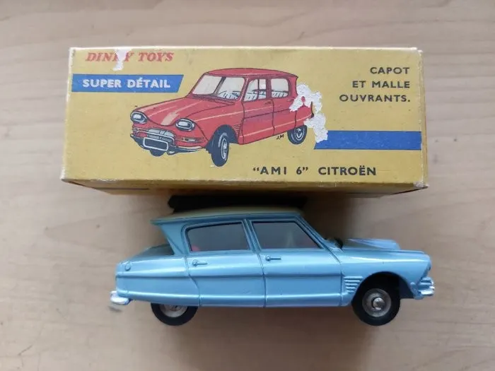 早春セール/DINKEY TOYS   「CITROEN  AMI 6 」 Dinky 557, Citroen Ami 6 - Free Price Guide & Review