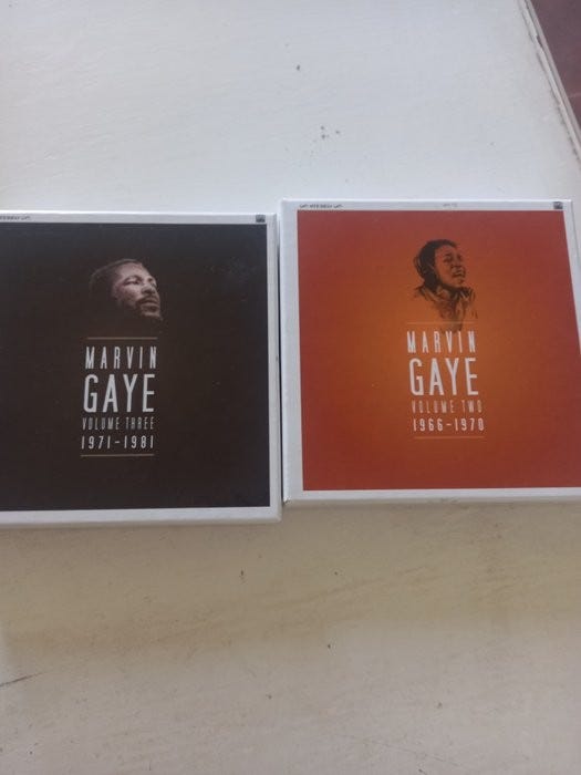 Marvin Gaye - 2x CD Box Sets - Volume 2 and 3 - 15 discs in