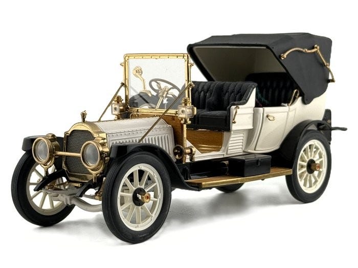 ミニカー 1912 PACKARD VICTORIA Franklin Mint 1912 Packard Victoria Model 1-48 1:24 scale