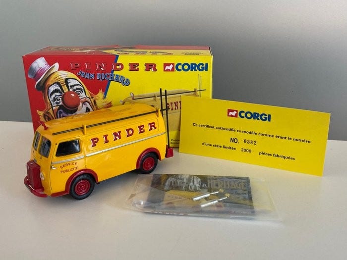 レア】CORGI製 プジョー Peugeot D3A Poulain ミニカー