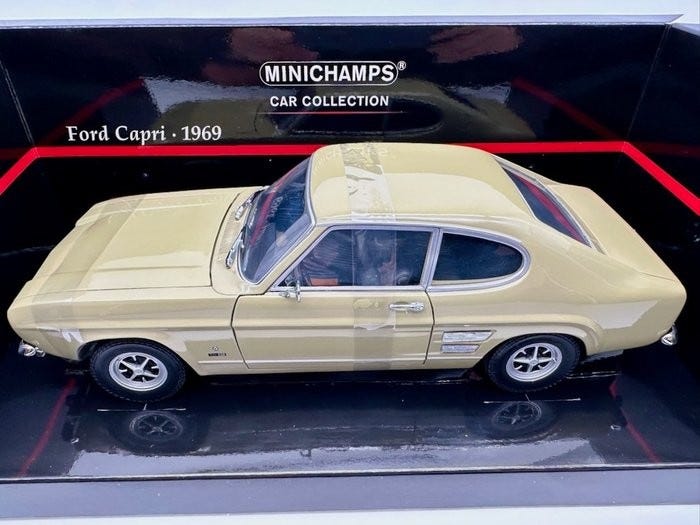 Minichamps 1:18 - Modellbil - Ford Capri 1700 GT - 1969