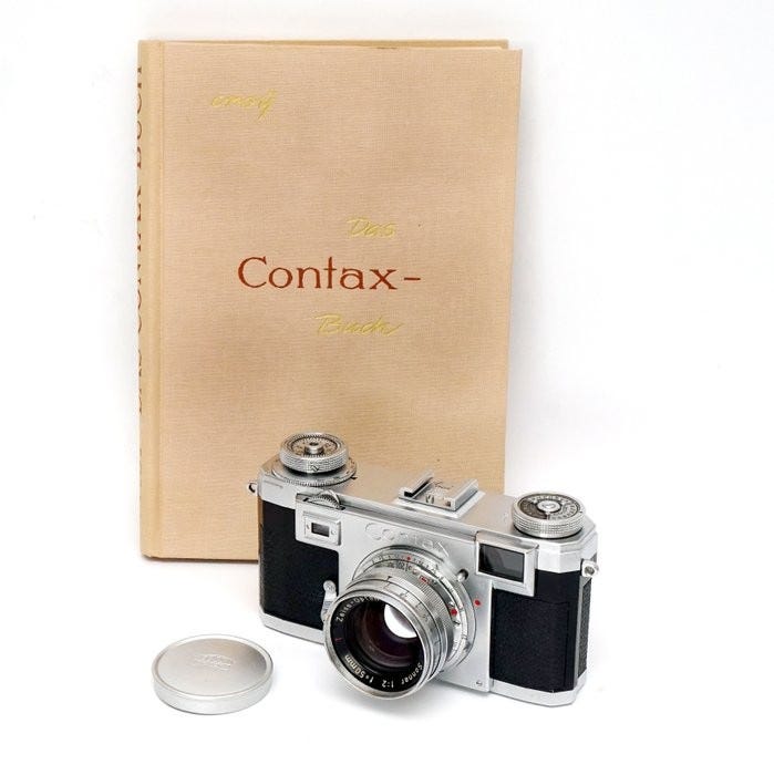極美品 ZEISS IKON Contax IIa Sonnar 50mm 中古】CONTAX コンタックス Zeiss Ikon IIa カラーダイヤル +