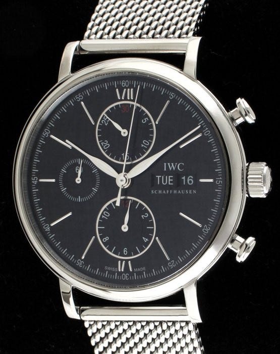 IWC Portofino Chronograph No: IW 391010 Herre 2010 - Main Image