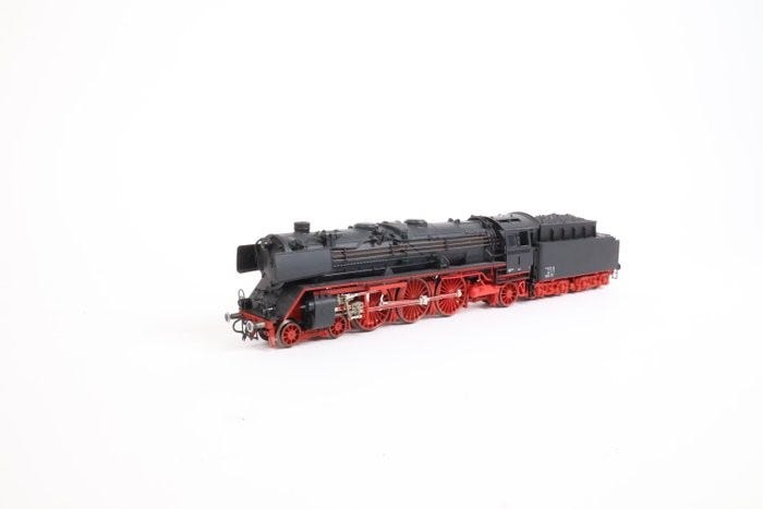 Roco H0 - 43242 - Damplokomotiv med tilhengervogn (1) - BR