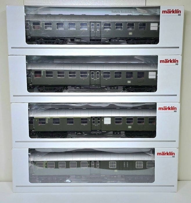 Märklin H0 - 41310/41320/41330 - Modelltog passasjervogn