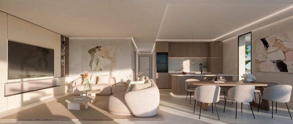 Nybygg - Spektakulær 3-soveroms penthouse leilighet med solarium, privat pool og havutsikt på New Golden Mile – bilde 3