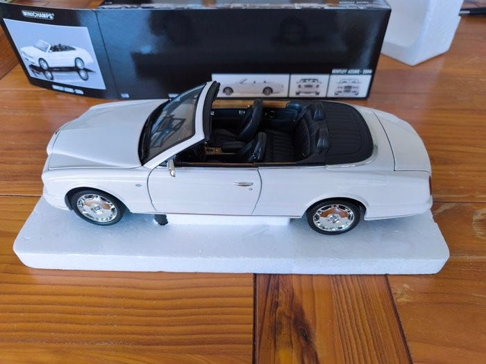 1/18 BENTLEY AZURE・2006/minichamps MINICHAMPS 2006 Bentley Azure Cabriolet, Metallic Blue 1:18 Last