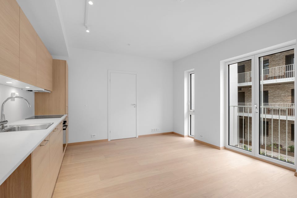 God plass til sofa og spisebord
