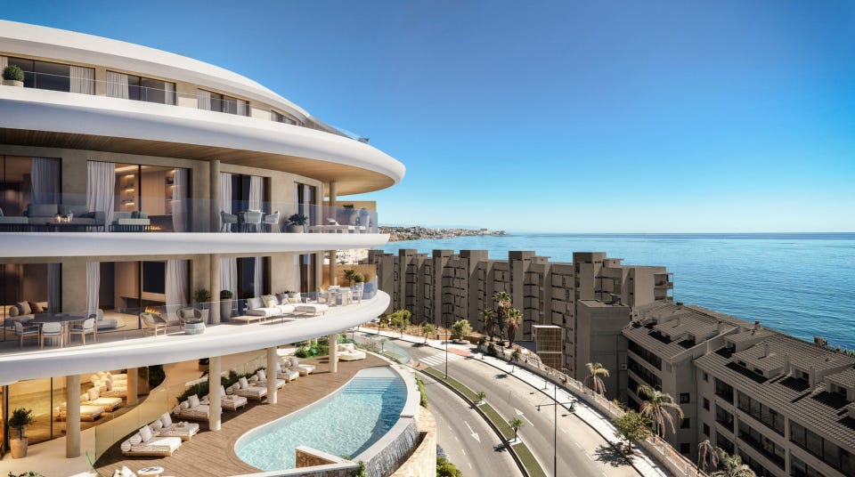 Nybygg - Fuengirola - Eksklusive 1-3 soveroms leiligheter med havutsikt og store terrasser i Carvajal – bilde 2