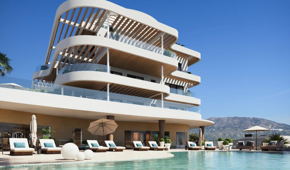 Nybygg - Mijas - Eksklusive leiligheter med resort-fasiliteter og direkte beliggenhet ved golfbane, 1-4 soverom – bilde 2