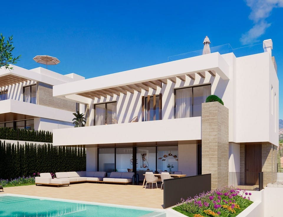 Nybygg - Estepona - Eksklusive sørvendte luksusvillaer, Moderne arkitektur og kompromissløs kvalitet – bilde 4