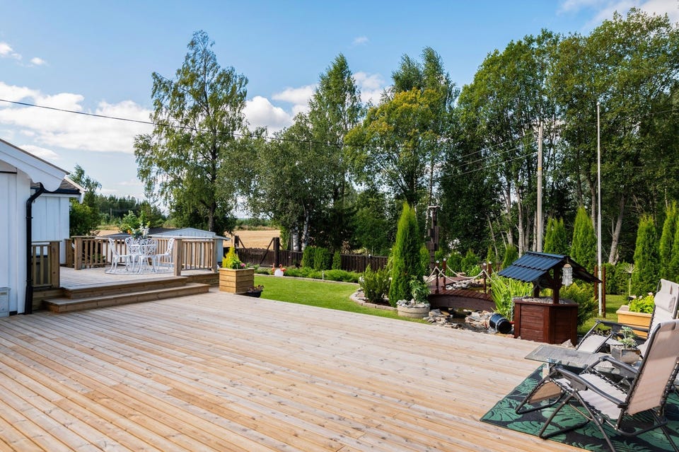 Her kan du enkelt innrede med flere soner og sittegrupper.