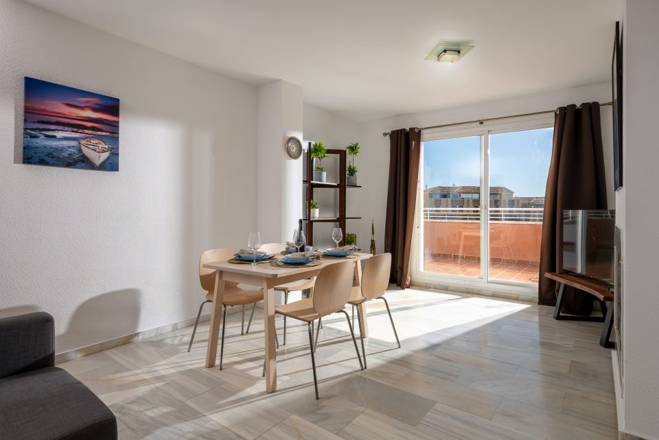 Mijas Costa - Eksklusiv 2-soveroms toppleilighet med privat solarium og spektakulær havutsikt - Tot 150kvm terrasse – bilde 3