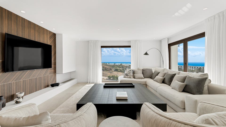 Estepona - Eksklusiv andalusisk villa i moderne stil med panoramautsikt over hav og fjell – bilde 5