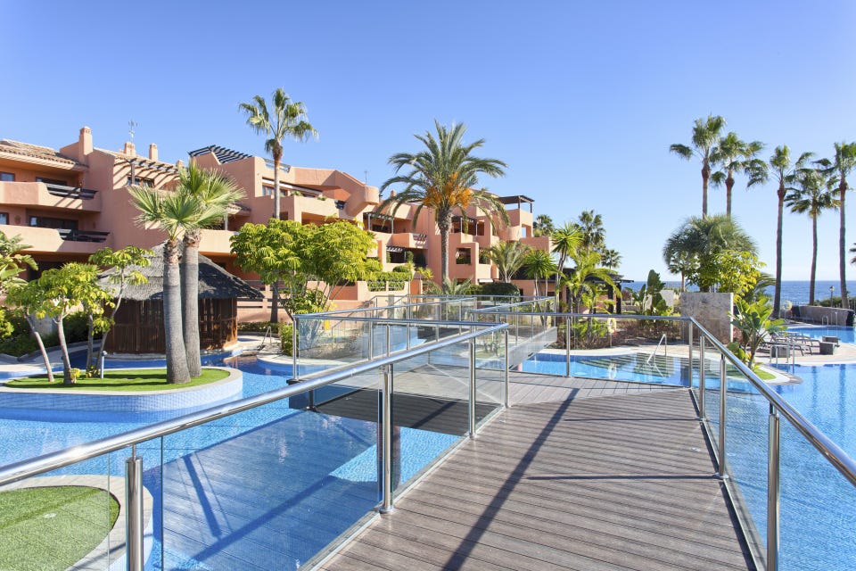 Estepona - Strandnær 2-soveroms leilighet i eksklusive Mar Azul, New Golden Mile – bilde 2
