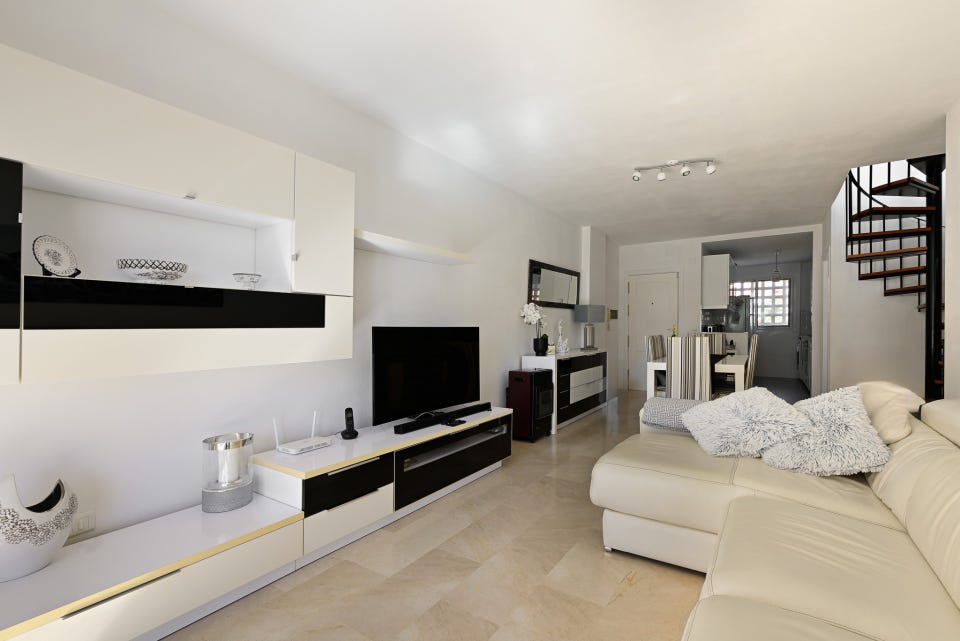Mijas Costa - Lys og romslig 3-soveroms duplex toppleilighet med havutsikt og solarium i Riviera del Sol – bilde 5