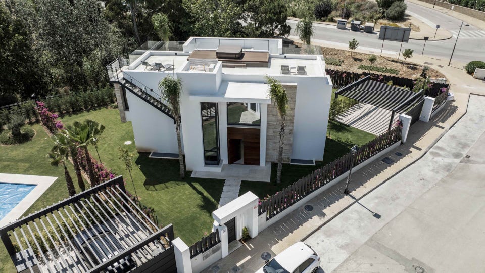 Estepona - Ny luksusvilla i El Campanario - Moderne design, solarium med jacuzzi og førsteklasses beliggenhet – bilde 4