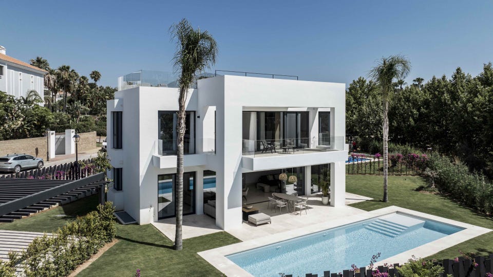 Estepona - Ny luksusvilla i El Campanario - Moderne design, solarium med jacuzzi og førsteklasses beliggenhet – bilde 2