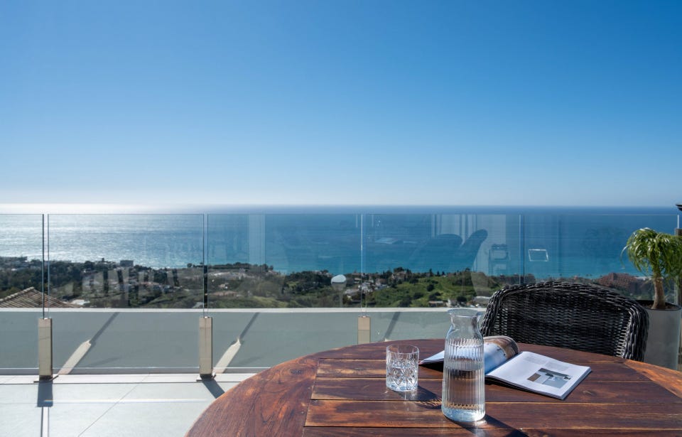 Benalmadena - Spektakulær 3-soveroms toppleilighet med panoramautsikt - Bygget 2023