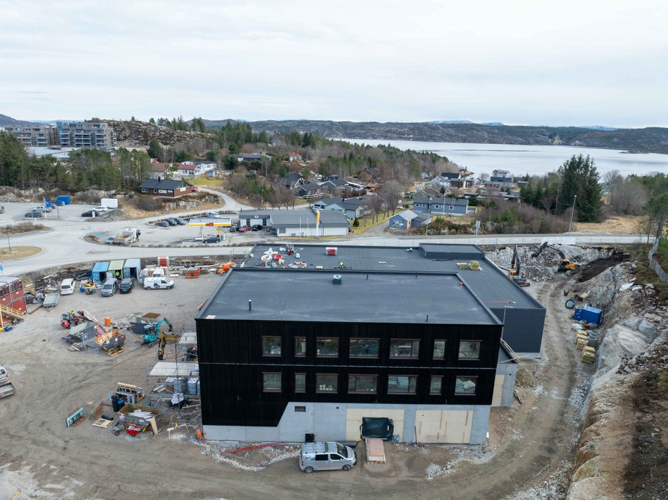 Helt nye kontorlokaler i Fillan sentrum på Hitra | 115 m2 tilgjengelig i 3.etg