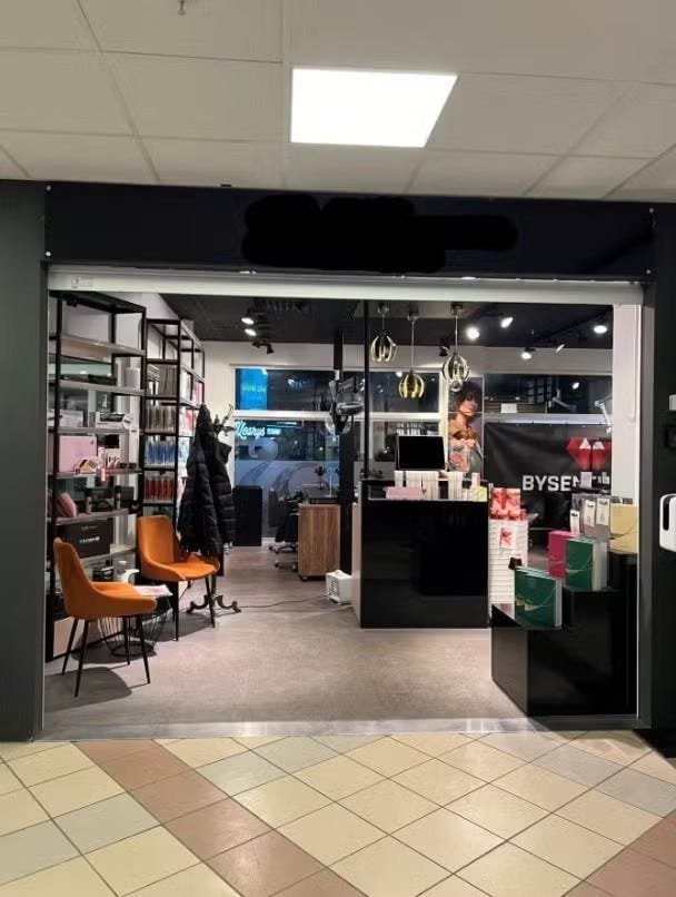 Bysenteret – Ledig frisørlokale i hjertet av sentrum!