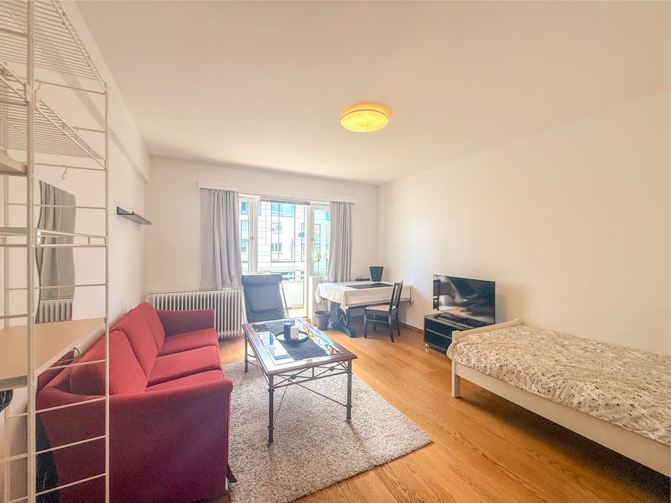Living room with access to balcony