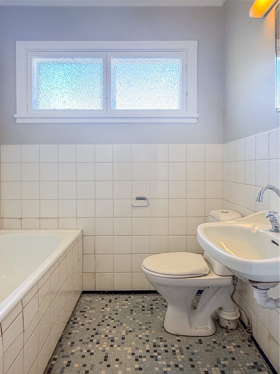 Bathroom on the main floor.