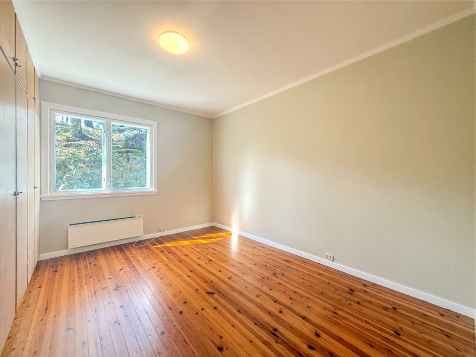 Bedroom on the main floor.