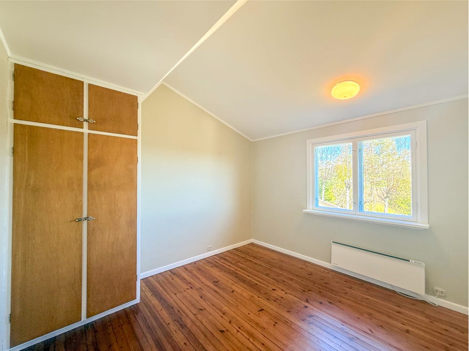 Bedroom 2 on the lower floor.