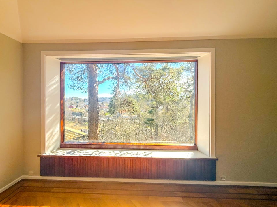 Great view from the living room