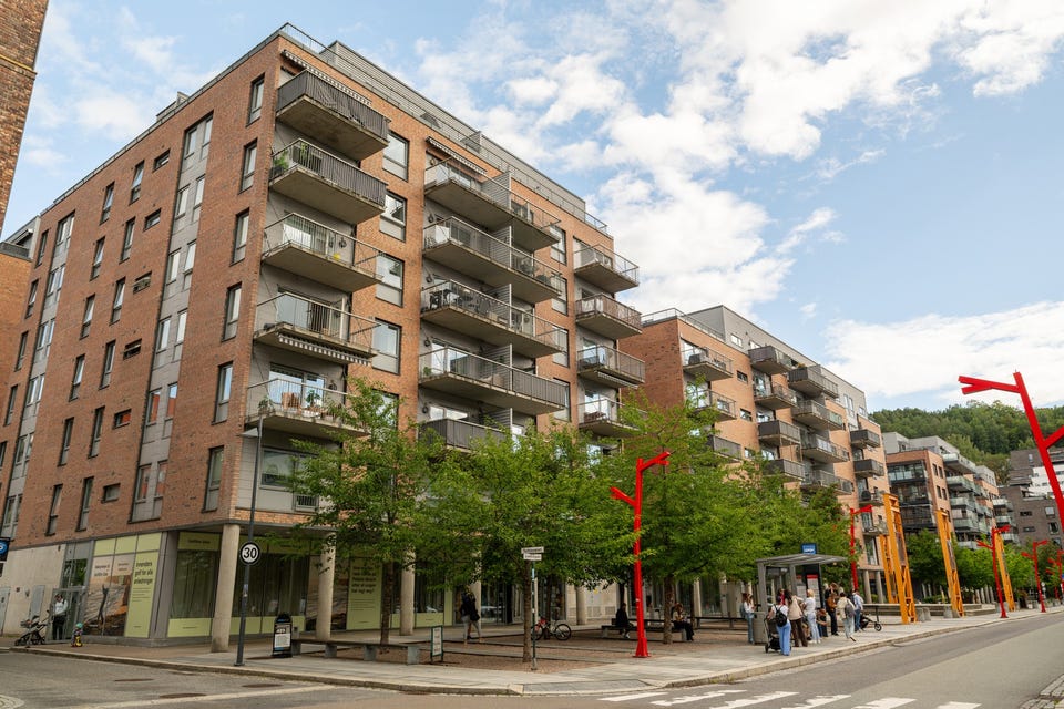 Kværnerbyen er en nyere bydel med kort avstand til bla. sentrum, Bjørvika og Sørenga.